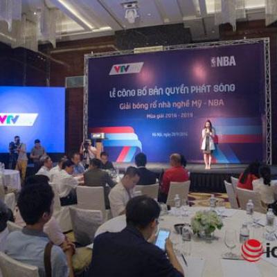 VTVcab sở hữu bản quyền giải bóng rổ nhà nghề Mỹ trong 3 năm